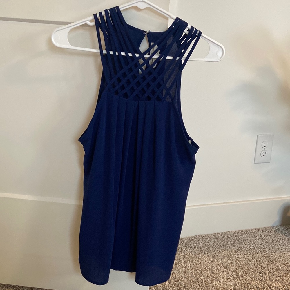 Royal blue tank